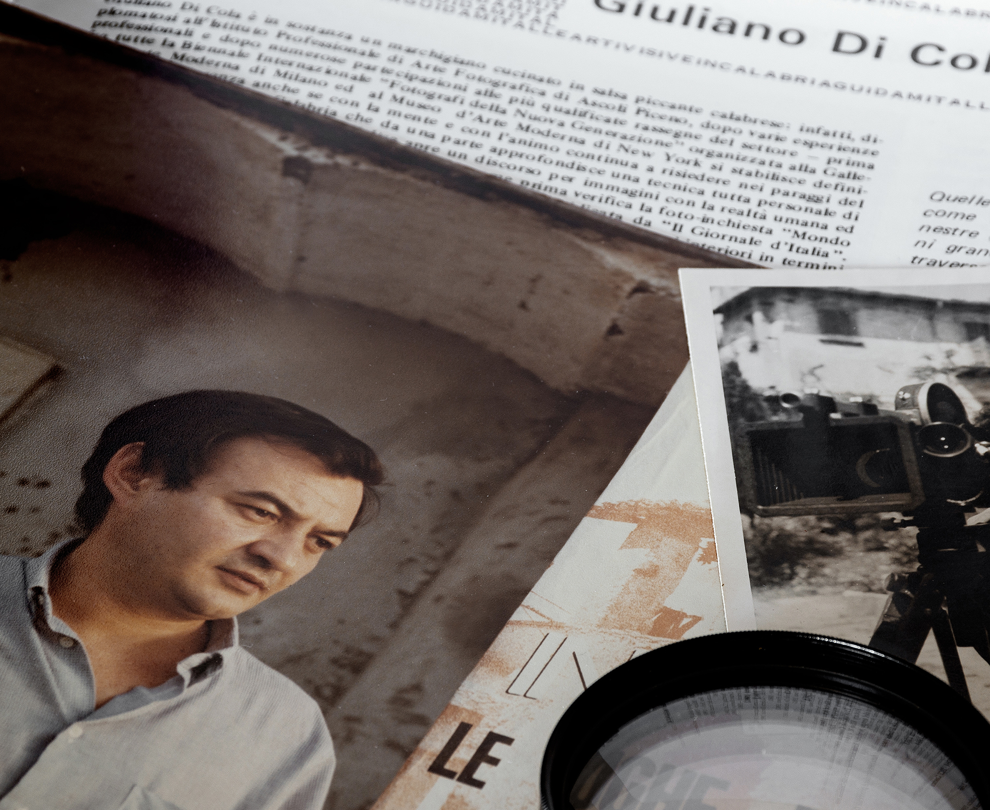 Gianfranco Donadio ricorda Giuliano Di Cola, fotoreporter e fotografo d’arte